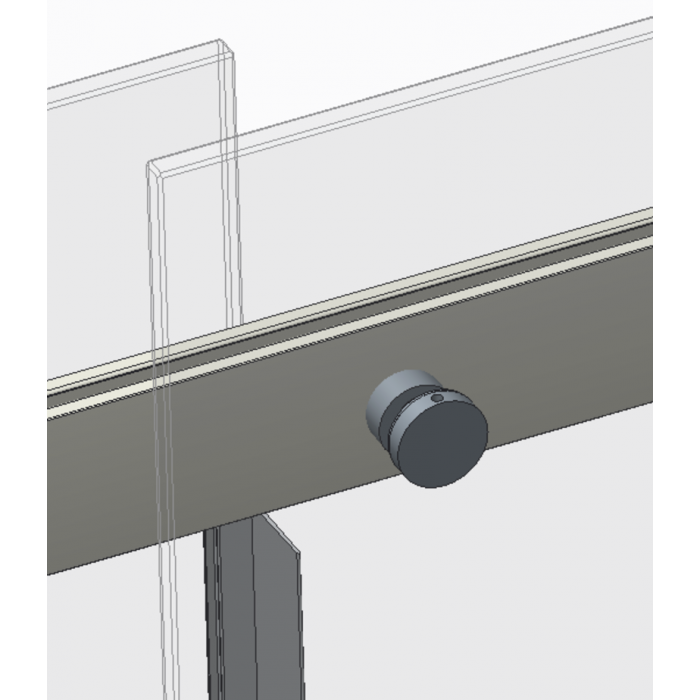 Боковая стенка для кабины Koer SR SW01-90x200-TR-07 прозрачное стекло Easy Clean 8мм, графит (KR538 Боковая стенка для кабины Koer SR SW01-90x200-TR-07 прозрачное стекло Easy Clean 8мм, графит (KR538