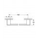 Тримач для рушників Grohe Selection Cube (40767000) Тримач для рушників Grohe Selection Cube (40767000)
