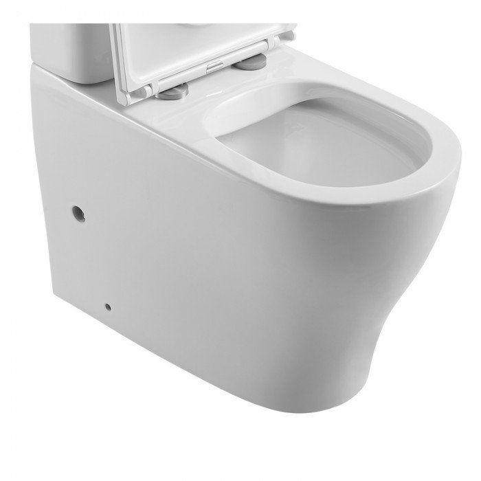 Чаша унітазу-компакту Mixxus Premium Wave-0403-R Bowl 675х395х870 Rimless без сидіння (MI8361)