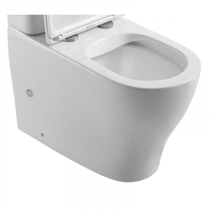 Чаша унітазу-компакту Mixxus Premium Wave-0403-R Bowl 675х395х870 Rimless без сидіння (MI8361)