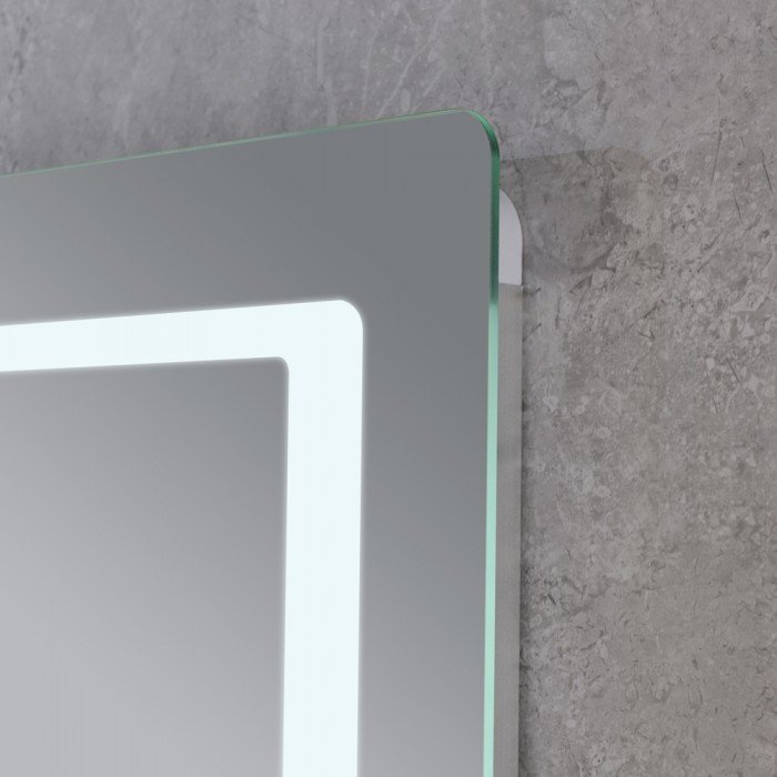 Зеркало Mixxus STYLE MR13-80x60-Reverse с Led Touch, Anti-fog, димером, регулятором яркости (MI6666