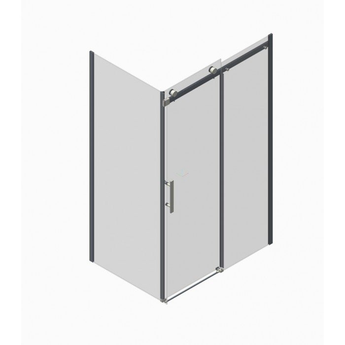 Боковая стенка для кабины Koer SR SW01-90x200-TR-01 прозрачное стекло Easy Clean 8мм, хром (KR5381) Боковая стенка для кабины Koer SR SW01-90x200-TR-01 прозрачное стекло Easy Clean 8мм, хром (KR5381)