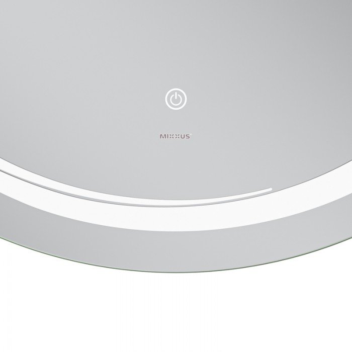 Зеркало Mixxus Premium WAVE MC04-90 с Led Touch, Anti-fog, димером (3-6,5kK) (MP6637)