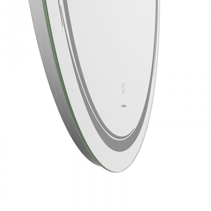 Зеркало Mixxus Premium WAVE MC04-90 с Led Touch, Anti-fog, димером (3-6,5kK) (MP6637)