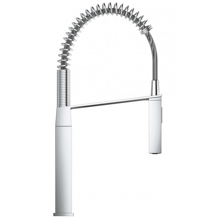 Смеситель для кухни с гибким изливом Grohe Eurocube (31395000)
