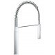 Смеситель для кухни с гибким изливом Grohe Eurocube (31395000)