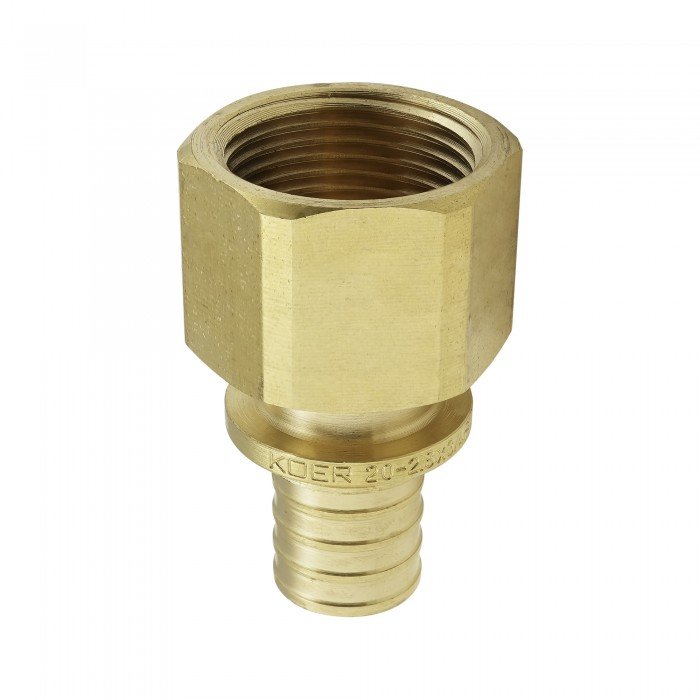 Перехідник з ВР Koer KA.A08F-20 - 20(2.8mm) x 3/4"F (KR4864) Перехідник з ВР Koer KA.A08F-20 - 20(2.8mm) x 3/4"F (KR4864)