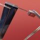 Шторки стеклянные на ванну Koer SR BS04-95x140-TR-01 прозрачное стекло 6мм, хром (KR5403)