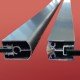 Шторки стеклянные на ванну Koer SR BS04-95x140-TR-01 прозрачное стекло 6мм, хром (KR5403)