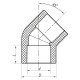 Угол 45 20 PPR Koer K0013.PRO (KP0017) Угол 45 20 PPR Koer K0013.PRO (KP0017)