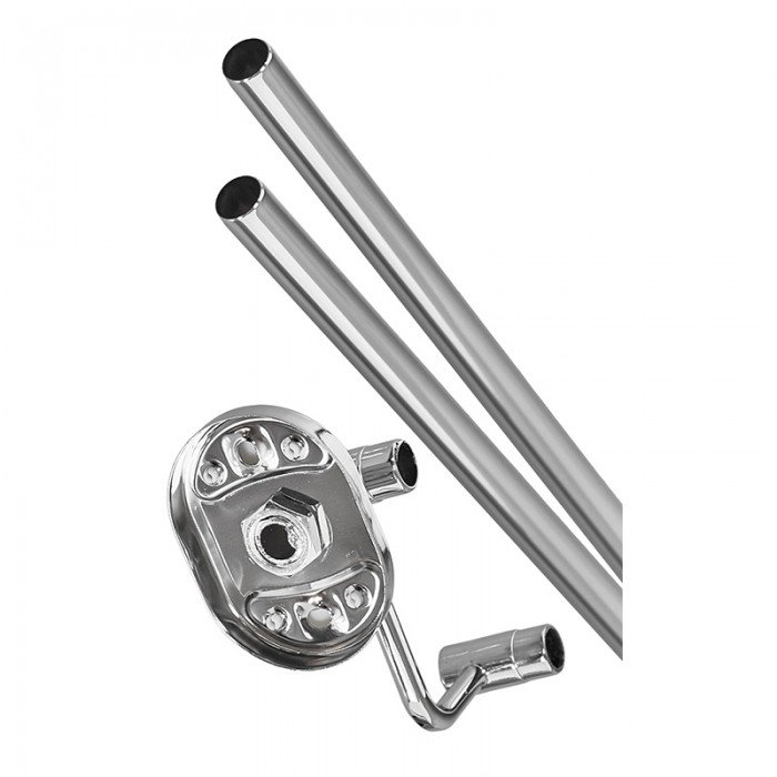 Полотенцедержатель двойной Zerix AFB-0109-1 (ZX5040)