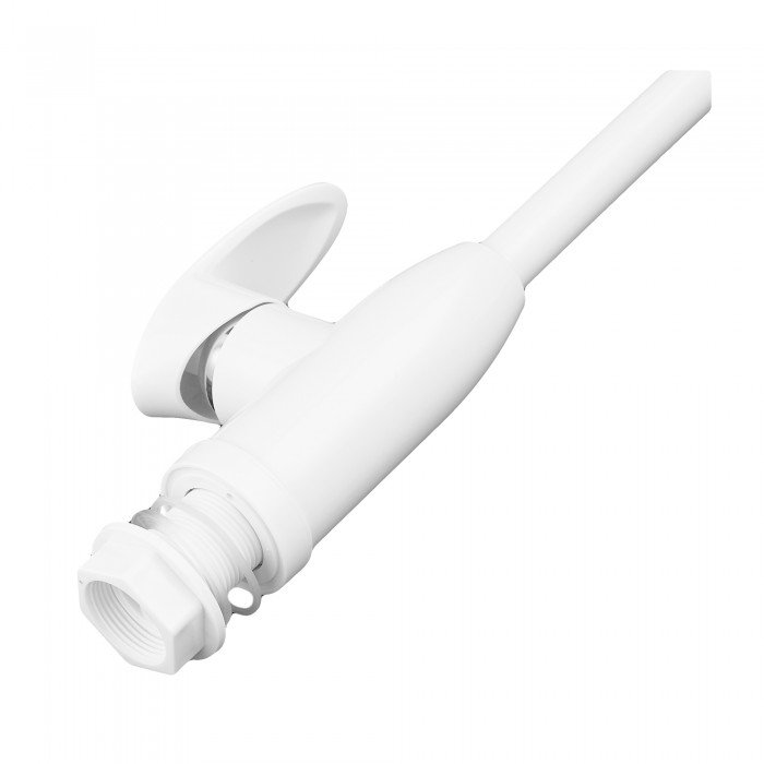 Смеситель для кухни Plamix Cezar-011-B SET White (с подводкой) (PM0667) Смеситель для кухни Plamix Cezar-011-B SET White (с подводкой) (PM0667)