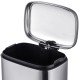 Мусорное ведро с плавным закрытием прямоугольное Mixxus Premium Style-TC0305 SS Color 5л цвет нержа Мусорное ведро с плавным закрытием прямоугольное Mixxus Premium Style-TC0305 SS Color 5л цвет нержа