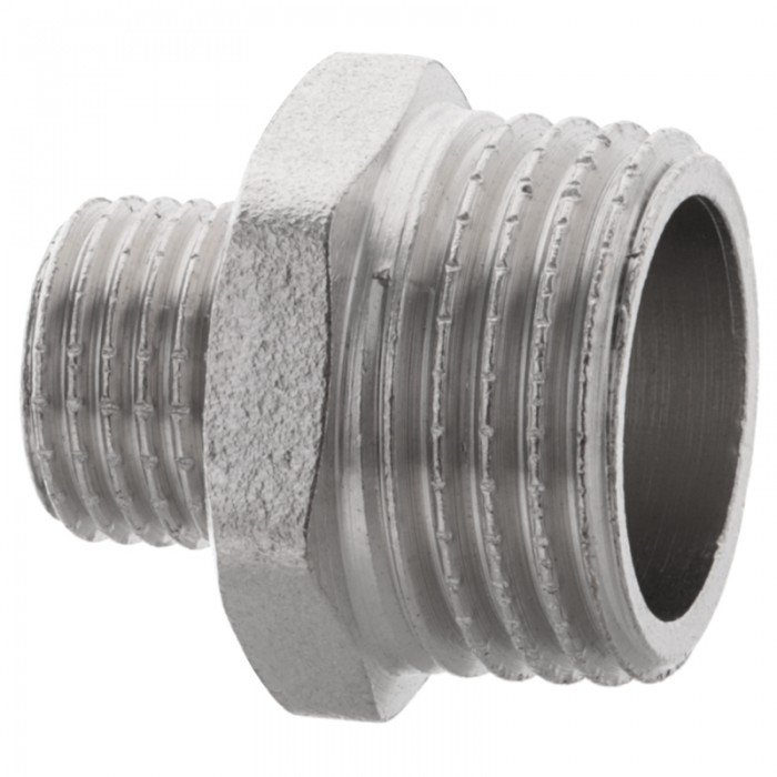 Ниппель редукционный 1/4"x1/2" Koer KF.N0206 (KF0038) Ниппель редукционный 1/4"x1/2" Koer KF.N0206 (KF0038)