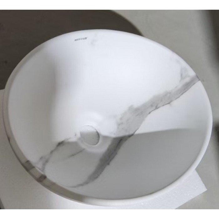 Раковина накладная MIXXUS PREMIUM ELLIPSE-0108 MARBLE 400х330х145mm (MP6526) Раковина накладная MIXXUS PREMIUM ELLIPSE-0108 MARBLE 400х330х145mm (MP6526)