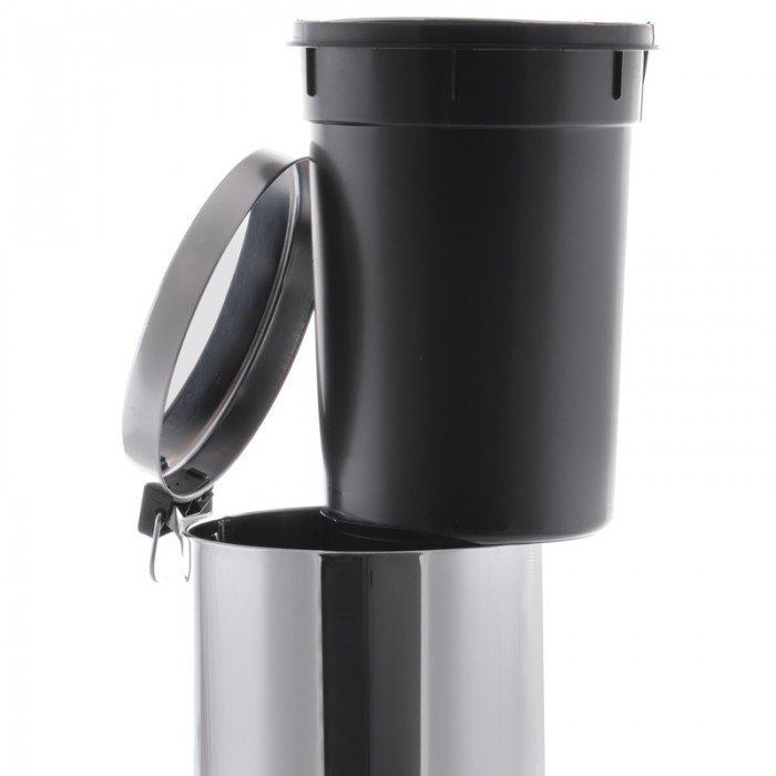 Мусорное ведро 12 литров круглое Zerix LR703 (ZX2720)