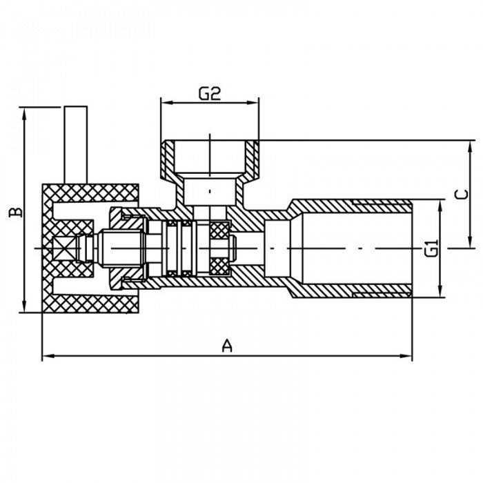 Кран Koer KR.516 - 1/2x3/4 (KR2879) Кран Koer KR.516 - 1/2x3/4 (KR2879)