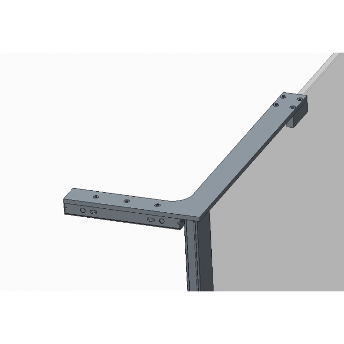 Душова перегородка Koer SR SP02-100x200-TR-01 Walk-In прозоре скло Easy Clean 8мм, хром (KR53