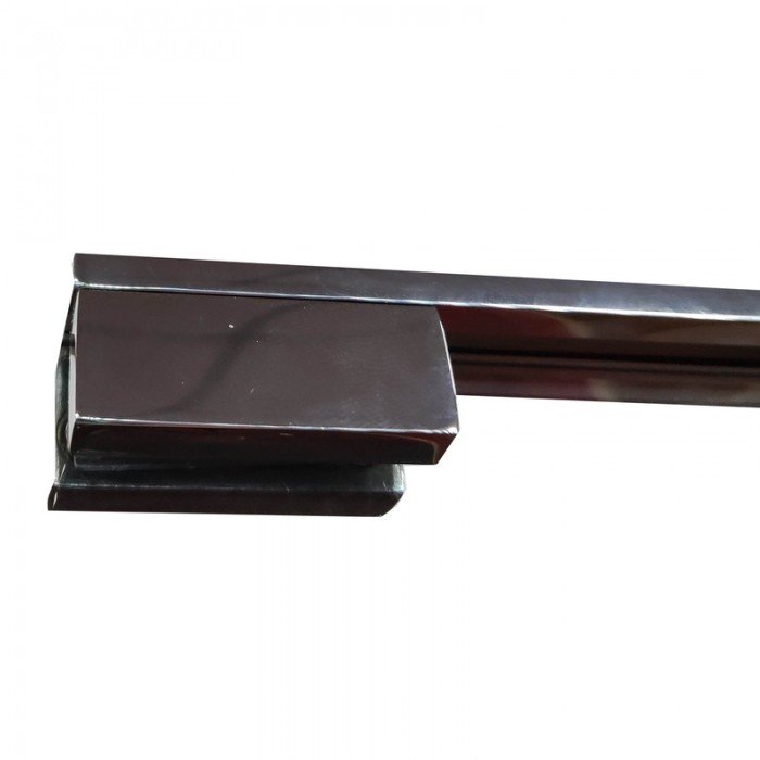 Душова перегородка Koer SR SP02-100x200-TR-01 Walk-In прозоре скло Easy Clean 8мм, хром (KR53