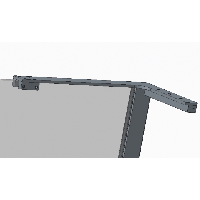 Душова перегородка Koer SR SP02-100x200-TR-01 Walk-In прозоре скло Easy Clean 8мм, хром (KR53