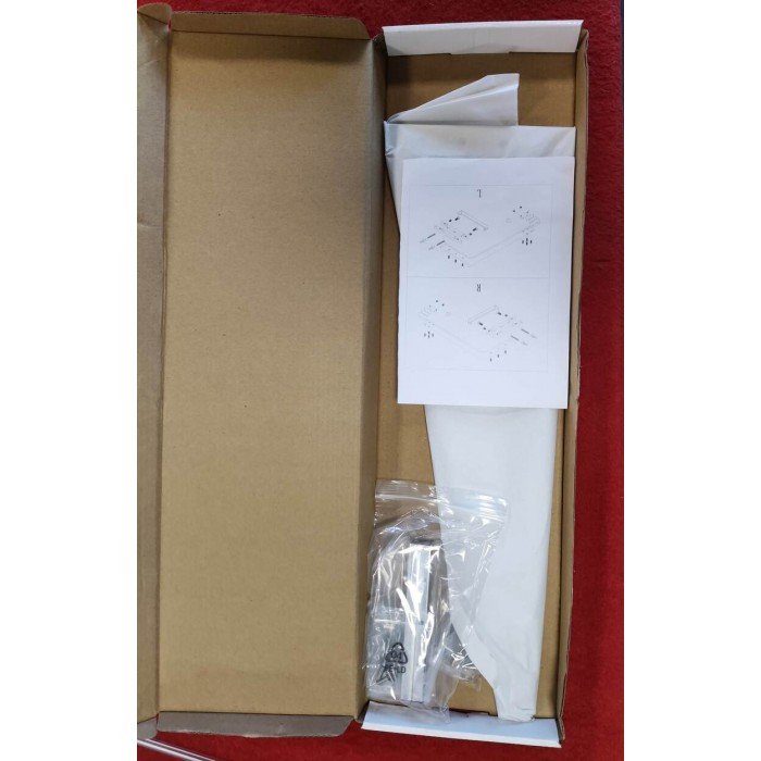 Душова перегородка Koer SR SP02-100x200-TR-01 Walk-In прозоре скло Easy Clean 8мм, хром (KR53