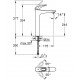 Смеситель на столешницу для раковины XL-размера Grohe Eurostyle (23570003) Смеситель на столешницу для раковины XL-размера Grohe Eurostyle (23570003)