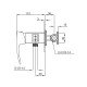 Смеситель для гигиенического душа Koer KB-23007-05 (Цвет черный) (KR3469) Смеситель для гигиенического душа Koer KB-23007-05 (Цвет черный) (KR3469)