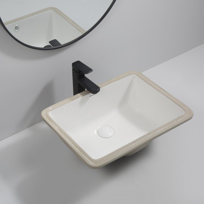 Раковина врізна під стільницю MIXXUS PREMIUM STYLE-1701 510х380х200mm з переливом (MP6567)