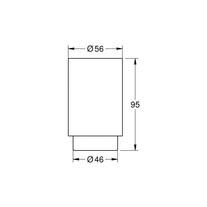 Стакан для зубних щіток Grohe Selection (41029000)