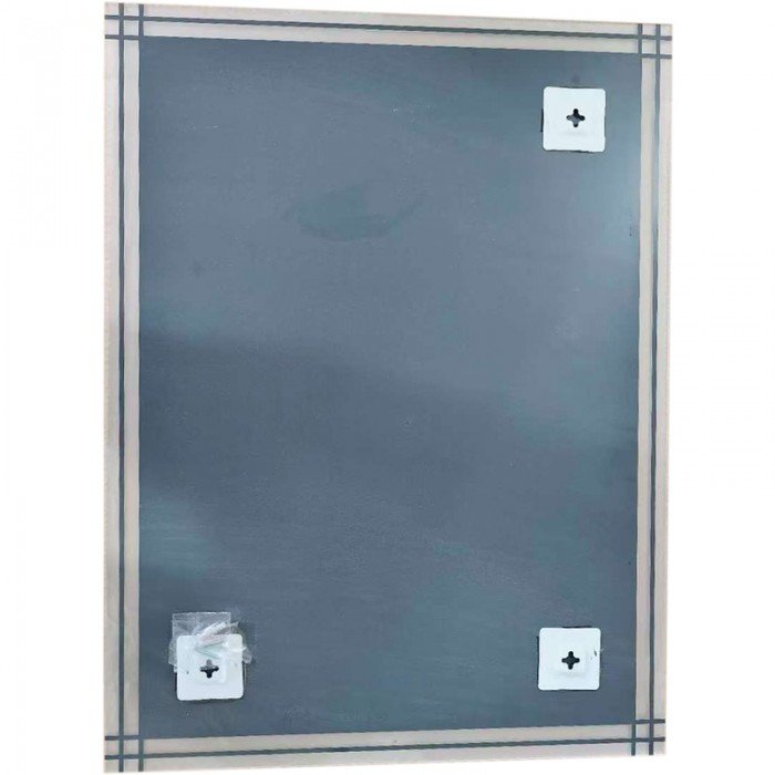 Зеркало настенное Zerix FONTE MRZ10-60x80-Reverse прямоугольное с декором (ZX5640)