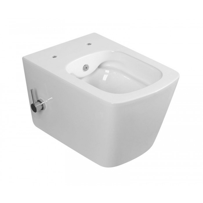 Унитаз-биде подвесной Mixxus Premium QUADRO-1301-R 510x350x345mm система смыва RIMLESS (MP6658) Унитаз-биде подвесной Mixxus Premium QUADRO-1301-R 510x350x345mm система смыва RIMLESS (MP6658)