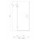 Двері в нішу Koer SR SD04-100x200-TR-01 прозоре скло Easy Clean 10мм, хром (KR5386) Двері в нішу Koer SR SD04-100x200-TR-01 прозоре скло Easy Clean 10мм, хром (KR5386)