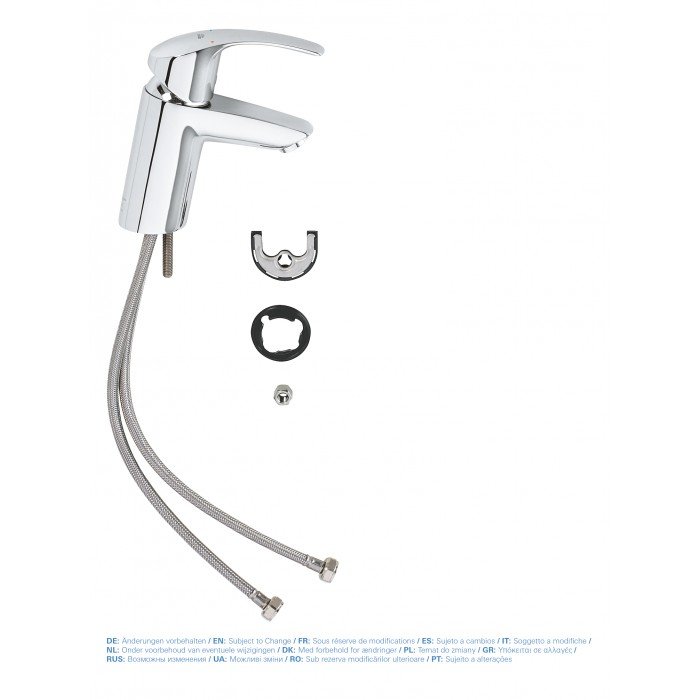 Змішувач для раковини S-розміру Grohe Eurosmart (32467002) Змішувач для раковини S-розміру Grohe Eurosmart (32467002)