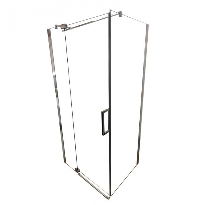 Душевая кабина без поддона Koer SR SC02-120x90x200-TR-01 прозрачное стекло Easy Clean 8мм, хром (KR
