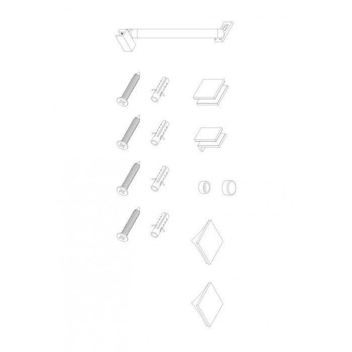 Боковая стенка для кабины Koer SR SW04-80x200-TR-01 прозрачное стекло Easy Clean 10мм, хром (KR5389