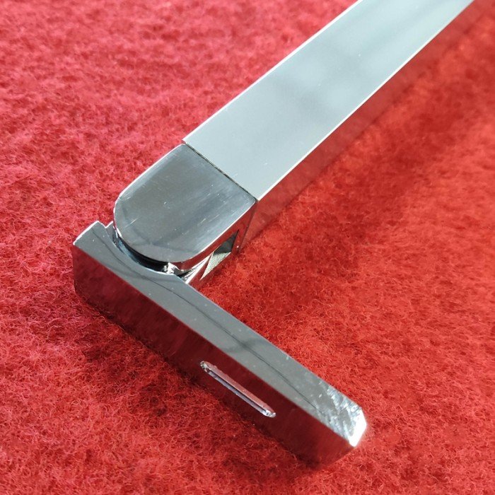 Боковая стенка для кабины Koer SR SW04-80x200-TR-01 прозрачное стекло Easy Clean 10мм, хром (KR5389