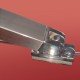 Боковая стенка для кабины Koer SR SW04-80x200-TR-01 прозрачное стекло Easy Clean 10мм, хром (KR5389