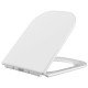 Сидение-крышка для унитаза Mixxus SEAT COVER QUADRO-2003 с микролифтом 430х338х35mm (MI6689)