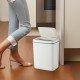 Відро для сміття сенсорне прямокутне Mixxus WAVE-TC0110 White 10 л колір білий (MI7073) Відро для сміття сенсорне прямокутне Mixxus WAVE-TC0110 White 10 л колір білий (MI7073)