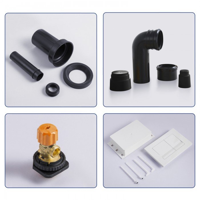 Інсталяція для підвісного унітазу Koer KT-0404 500x165x1125mm, без панелі змиву (KR5719)