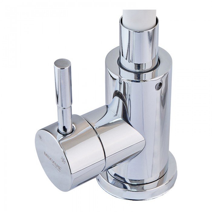 Змішувач для кухні Mixxus SUS-011 Chrome Refl.White (нерж. сталь) (MI6233) Змішувач для кухні Mixxus SUS-011 Chrome Refl.White (нерж. сталь) (MI6233)