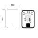 Зеркало Mixxus Premium DIVERSE MR15-80x60-Reverse с Led Touch, Anti-fog, димером (3-6,5kK) (MP6638)
