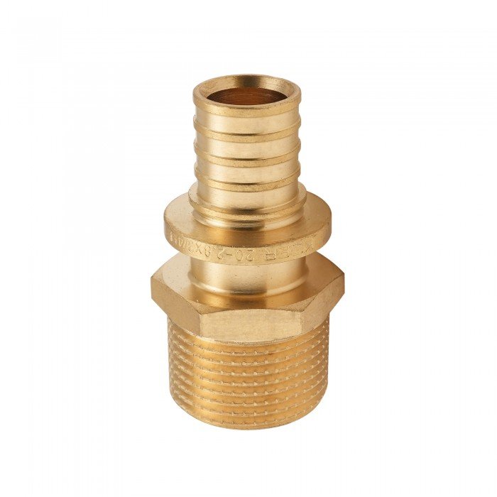 Переходник с НР Koer KA.A08M-20 - 20(2.8mm) x 3/4"M (KR4852) Переходник с НР Koer KA.A08M-20 - 20(2.8mm) x 3/4"M (KR4852)