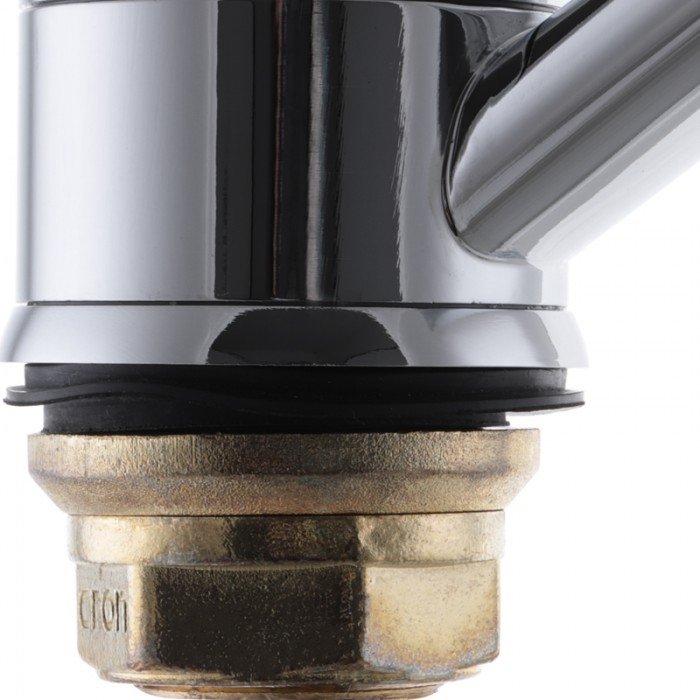 Смеситель для кухни Cron Magic 555 (красная ручка) (CR0110)