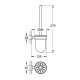 Ершик для унитаза Grohe Essentials Cube New (40513001) Ершик для унитаза Grohe Essentials Cube New (40513001)