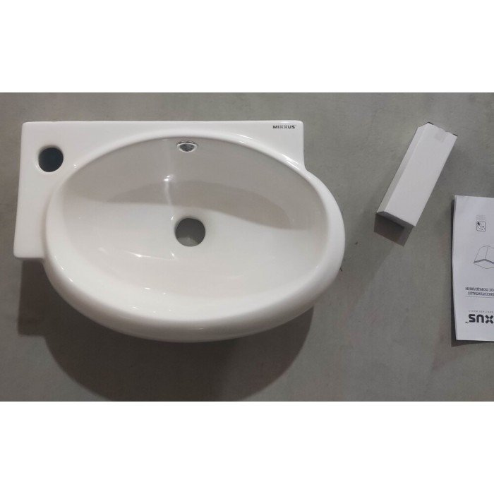 Раковина підвісна Mixxus Premium DIVERSE-1201-R 400х215х140mm з отвором під змішувач та переливом (MP6506) Раковина підвісна Mixxus Premium DIVERSE-1201-R 400х215х140mm з отвором під змішувач та переливом (MP6506)