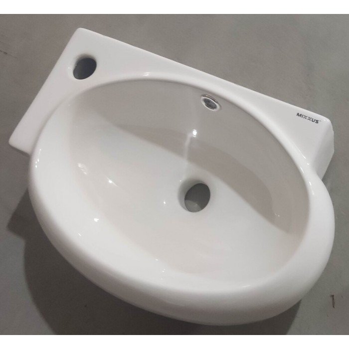 Раковина підвісна Mixxus Premium DIVERSE-1201-R 400х215х140mm з отвором під змішувач та переливом (MP6506) Раковина підвісна Mixxus Premium DIVERSE-1201-R 400х215х140mm з отвором під змішувач та переливом (MP6506)