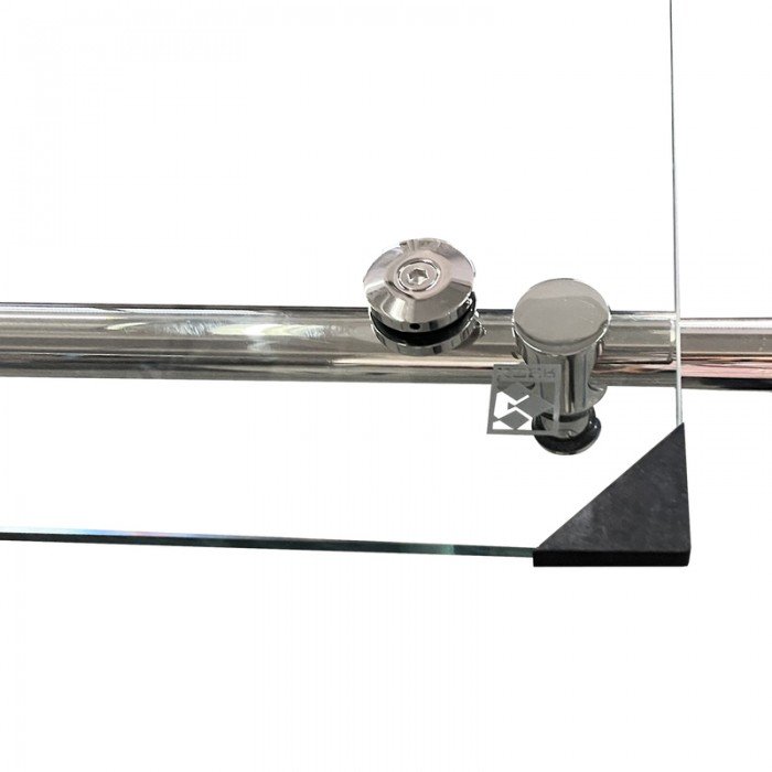 Двері в нішу Koer SR SD06-140x220-TR-01 прозоре скло Easy Clean 8мм, хром (KR5368)