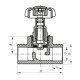 Кран вентильный 50 Koer PPR K0187.PRO (KP0241) Кран вентильный 50 Koer PPR K0187.PRO (KP0241)