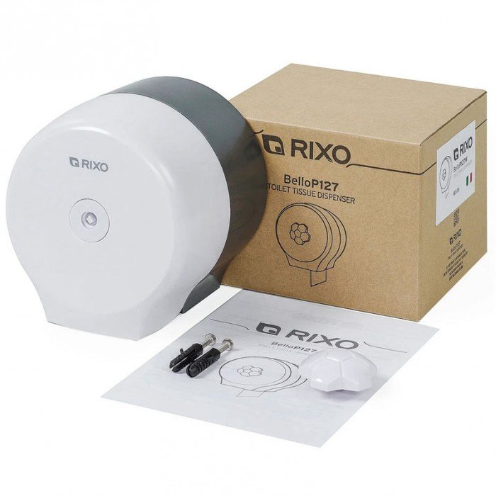 Диспенсер туалетного паперу Rixo Bello P127W (P127W)